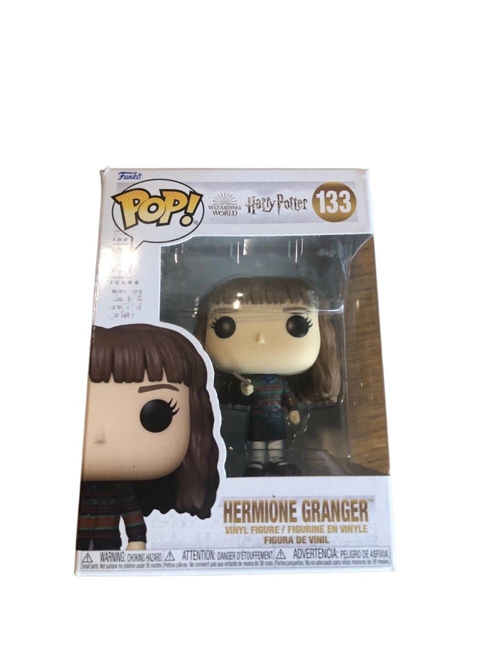 Funko Pop! Harry Potter Hermione Granger Figure Brown Red One Size #133